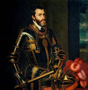 Emperador Carlos V y el Jamon de Montanchez