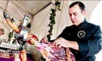 Cortador de jamon iberico de bellota Zacarias Piriz Estevez
