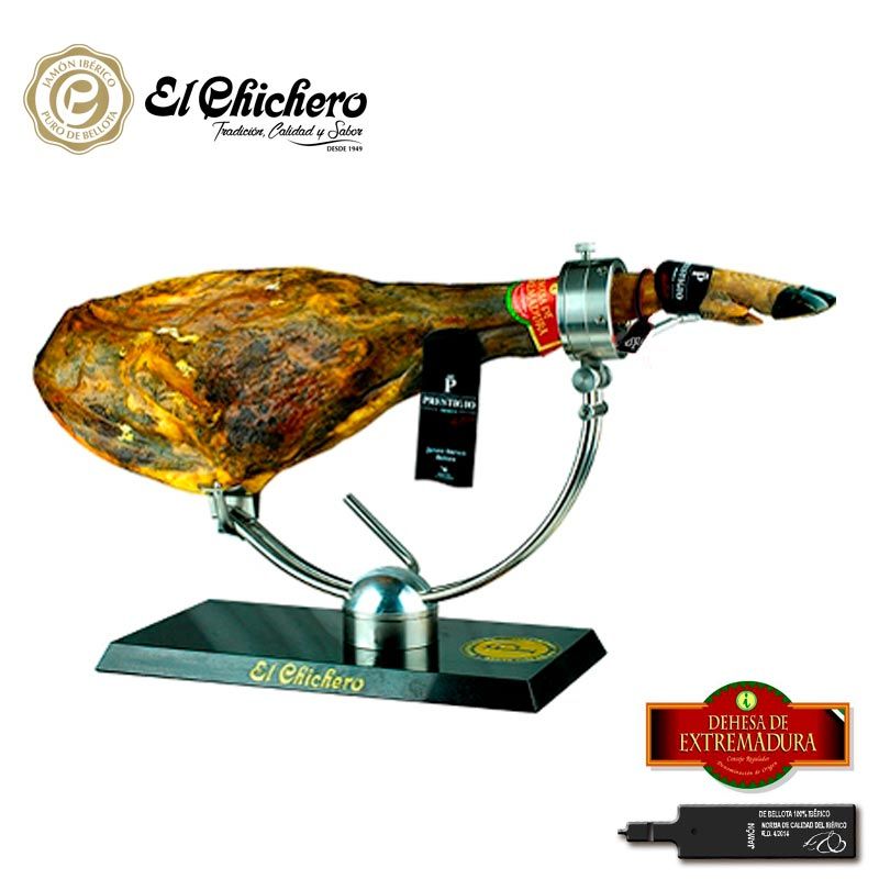 Jamón de Bellota 100% Ibérico DOP Dehesa de Extremadura "El Chichero"