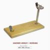jamonero inox de madera c