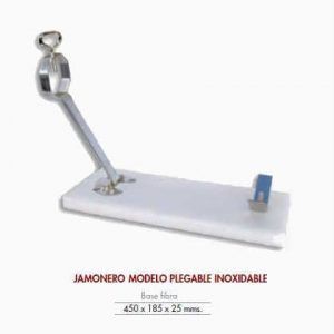 Jamonero plegable inox de fibra