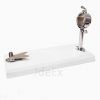 Jamonero Giratorio A-4 Base Madera color Blanco