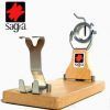 Jamonero Sagra Plegable Giratorio inox Haya - Un jamonero Giratorio Inox con base en Haya