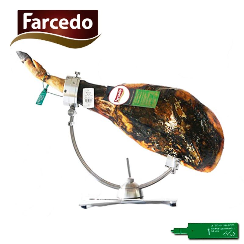 Jamón de Cebo Campo 100% Ibérico "Farcedo"