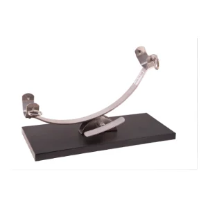 Jamonero Balancín Inox de Fibra Negra